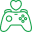 Green Game Controller Icon